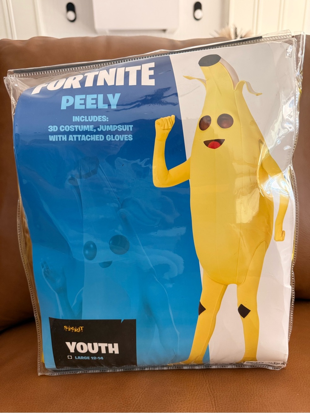 Spirit Fortnite Peely Kids Yellow Banana Costume